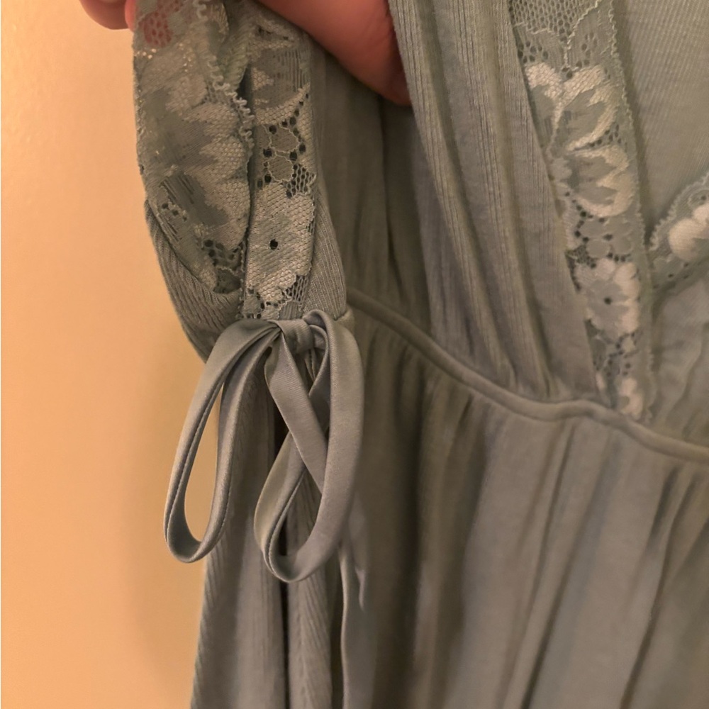Victoria’s Secret Sage Green Romper - Romantic, Feminine, Valentine's Day, Cute - Picture 6 of 6